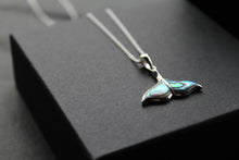 Load image into Gallery viewer, Abalone Whale Tail Necklace
