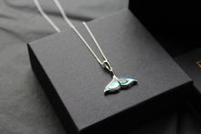 Load image into Gallery viewer, Abalone Whale Tail Necklace
