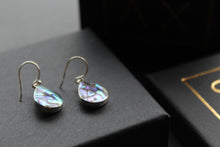 Load image into Gallery viewer, Abalone &amp; Mother of Pearl Drop Earrings
