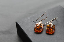 Load image into Gallery viewer, Amber Drop Earrings
