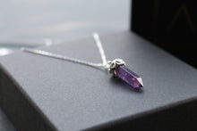 Load image into Gallery viewer, Amethyst Hex Pendant
