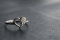 Angel Heart Ring - Swax Jewellery Barmouth