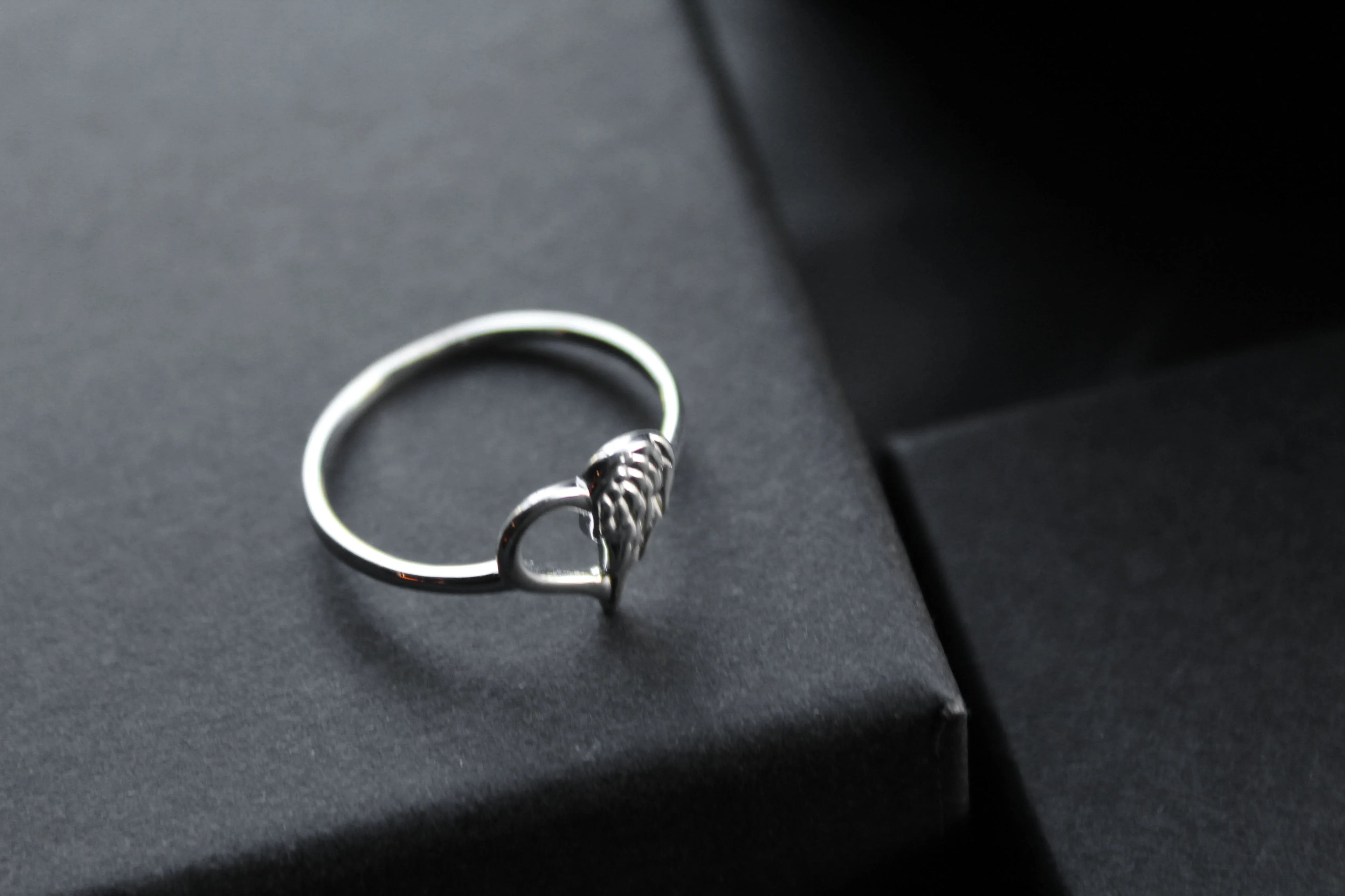 Angel Heart Ring - Swax Jewellery Barmouth