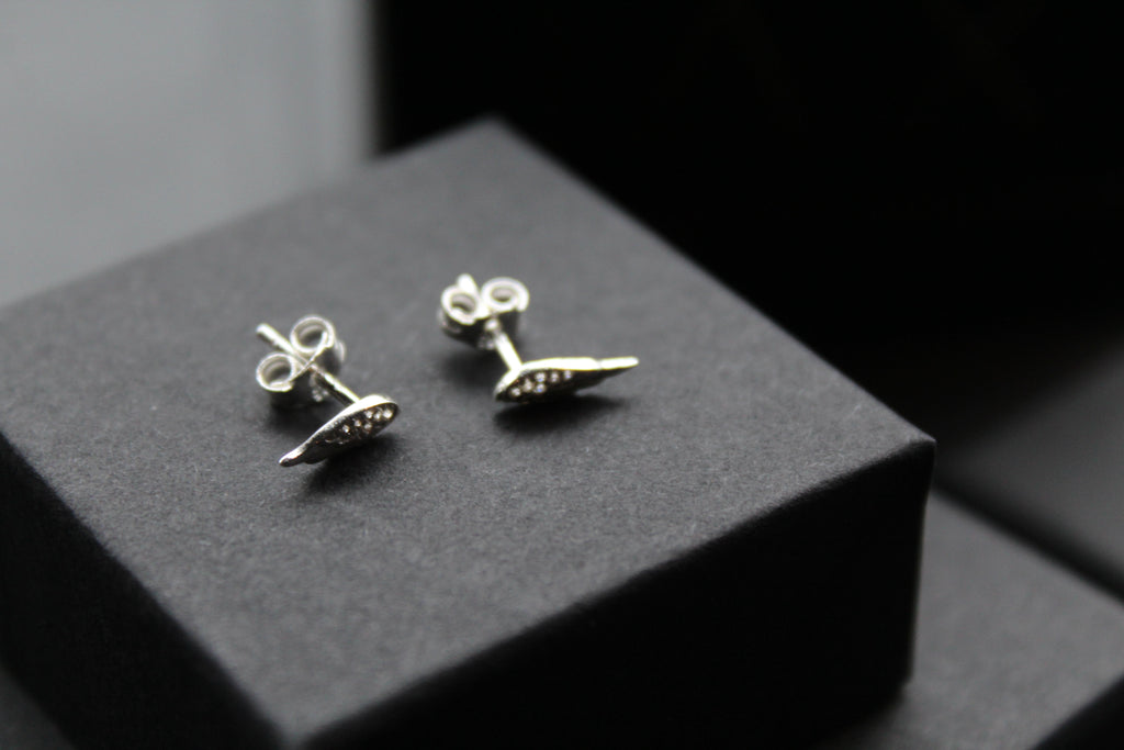 Angel Wing Stud Earrings