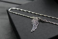 Angel Wing Ankle Chain - Swax Jewellery Barmouth