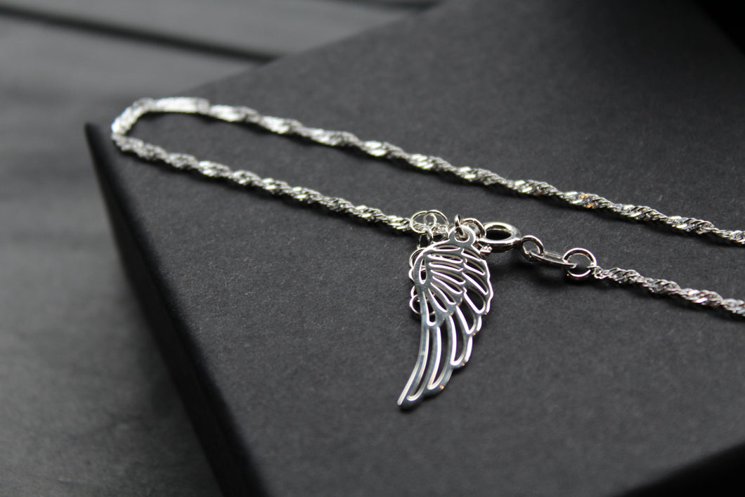 Angel Wing Ankle Chain