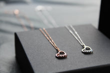 Load image into Gallery viewer, Aquamarine Heart Pendant &amp; Chain
