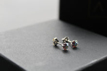 Load image into Gallery viewer, Aurora Borealis Austrian Crystal Studs
