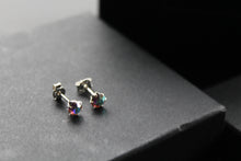 Load image into Gallery viewer, Aurora Borealis Austrian Crystal Studs

