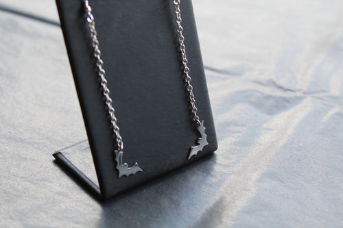 Bat Drop Earrings