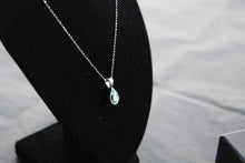 Load image into Gallery viewer, Blue Topaz Tear Drop Necklace

