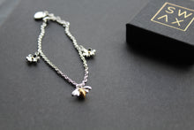 Load image into Gallery viewer, Bumble Bee Charm Bracelet
