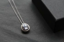 Load image into Gallery viewer, Clear CZ Crown Jewels Pendant with Chain
