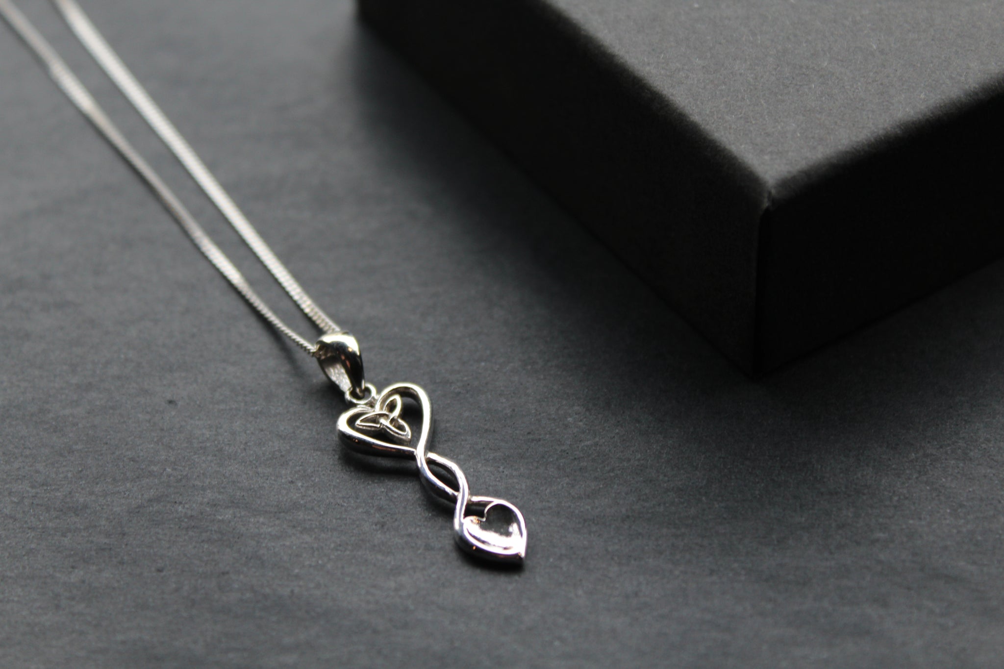 Celtic Love Spoon Necklace Swax Jewellery Barmouth
