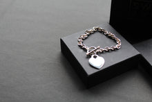 Load image into Gallery viewer, Charmed Heart Chain Bracelet
