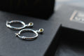 Citrine Coloured CZ  Huggies