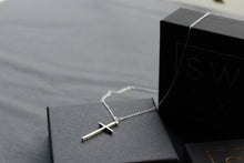 Load image into Gallery viewer, Classic Silver Cross Necklace
