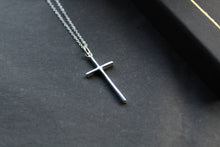 Load image into Gallery viewer, Classic Silver Cross Necklace
