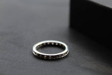 Load image into Gallery viewer, Clear CZ Band Ring
