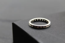 Load image into Gallery viewer, Clear CZ Band Ring
