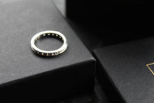 Load image into Gallery viewer, Clear CZ Band Ring
