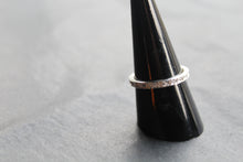 Load image into Gallery viewer, Clear CZ Band Ring
