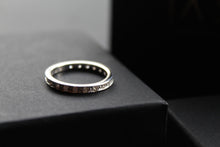 Load image into Gallery viewer, Clear CZ Band Ring
