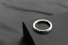 Load image into Gallery viewer, Clear CZ Band Ring

