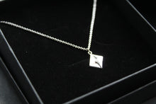 Load image into Gallery viewer, Clear CZ Love Letter Necklace
