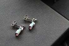 Load image into Gallery viewer, Cubic Zirconia &amp; Opalite Earrings
