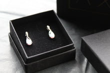 Load image into Gallery viewer, Cubic Zirconia &amp; Opalite Earrings
