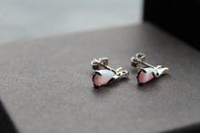 Load image into Gallery viewer, Cubic Zirconia &amp; Opalite Earrings
