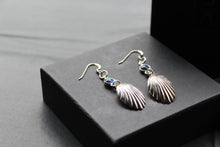 Load image into Gallery viewer, Cutlery Earrings with Abalone
