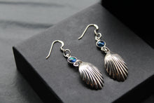 Load image into Gallery viewer, Cutlery Earrings with Abalone
