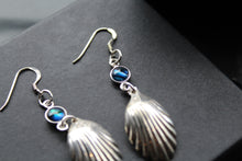 Load image into Gallery viewer, Cutlery Earrings with Abalone
