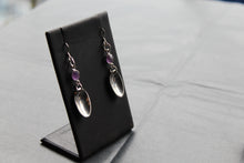 Load image into Gallery viewer, Cutlery Earrings with Amethyst
