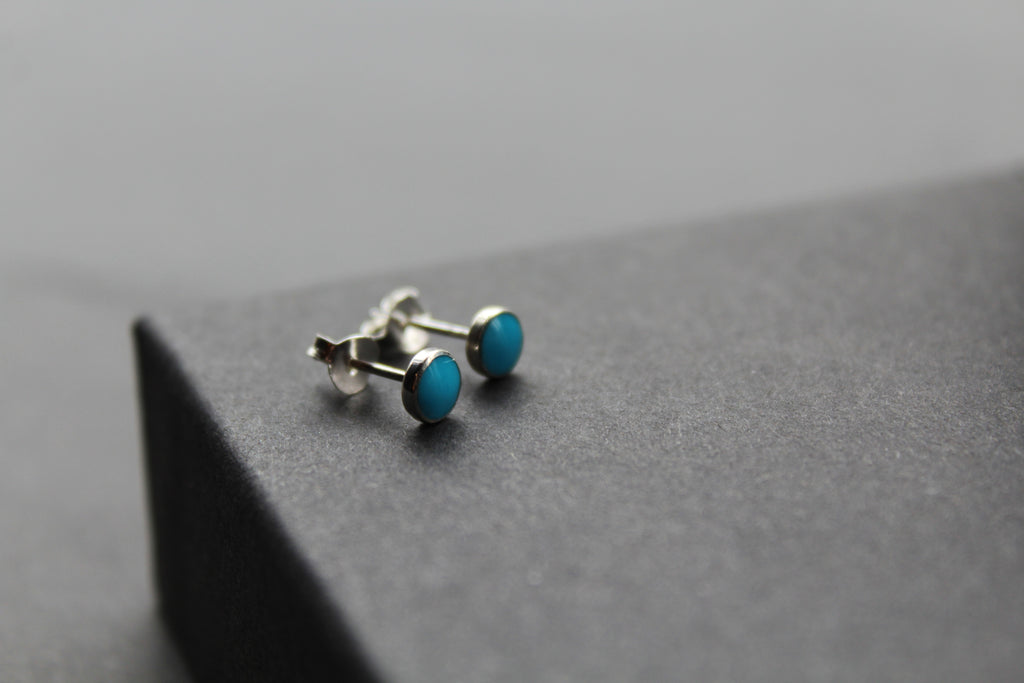 Dainty Turquoise Studs