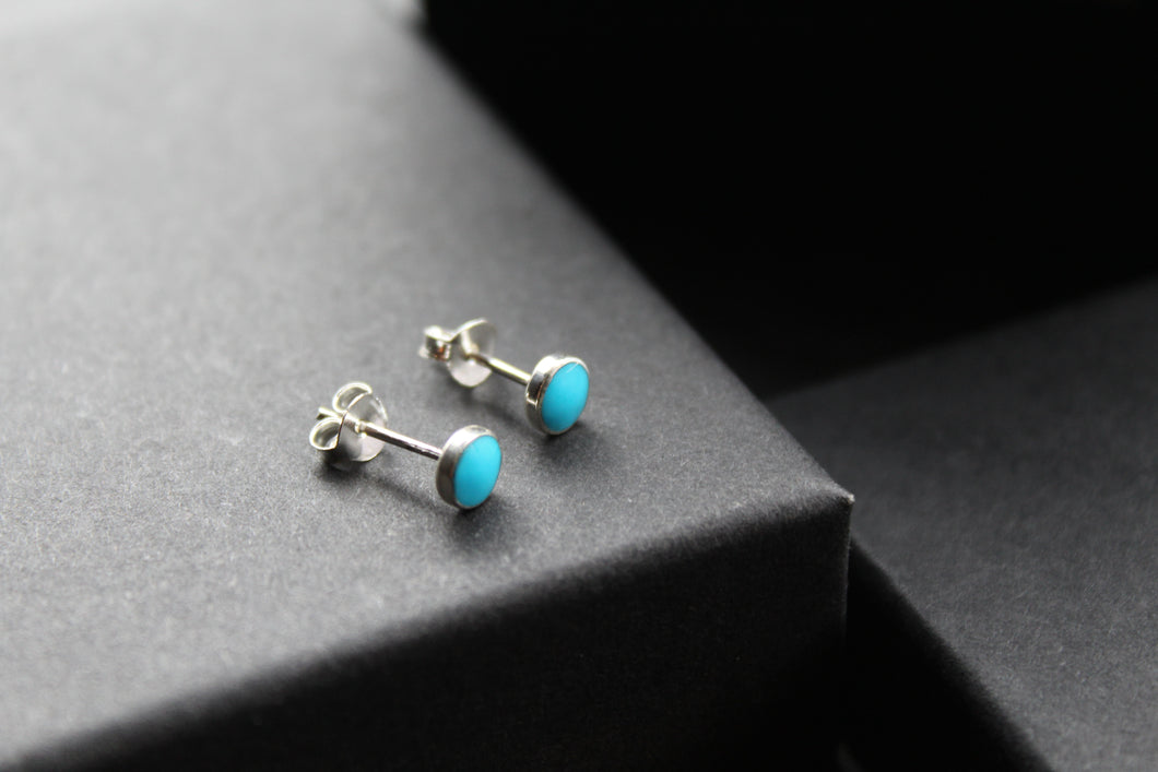 Dainty Turquoise Studs