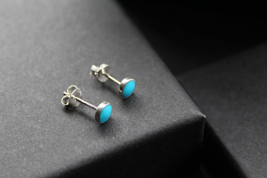 Dainty Turquoise Studs