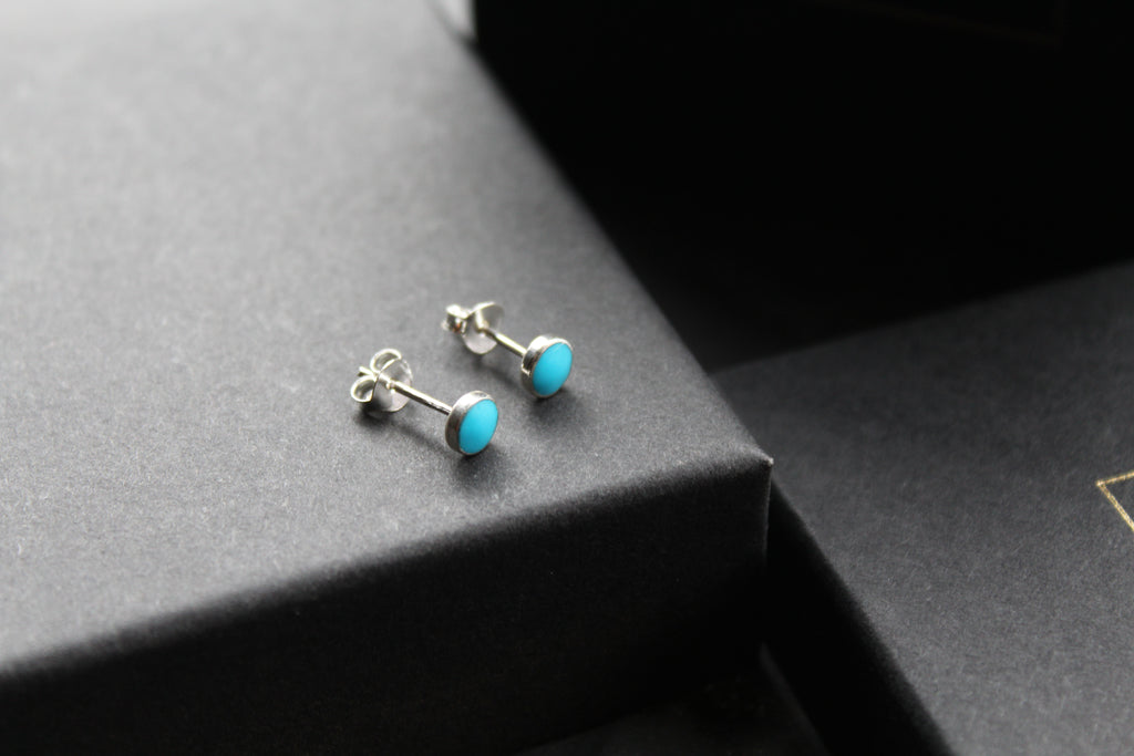 Dainty Turquoise Studs