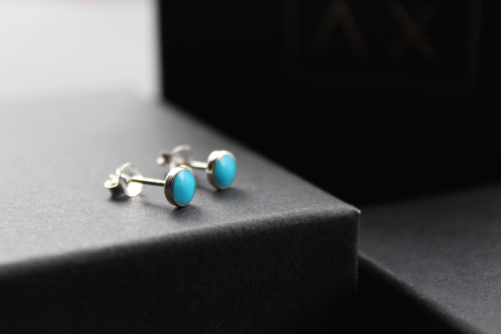 Dainty Turquoise Studs