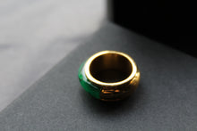 Load image into Gallery viewer, Emerald Green Cocktail Ring
