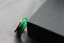 Load image into Gallery viewer, Emerald Green Cocktail Ring
