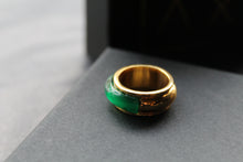 Load image into Gallery viewer, Emerald Green Cocktail Ring
