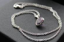 Load image into Gallery viewer, Faceted Amethyst Tear Drop Necklace
