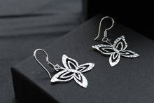 Load image into Gallery viewer, Fine Hammered Butterfly Earrings
