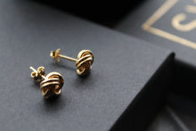 Load image into Gallery viewer, Gold Knot Stud
