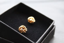 Load image into Gallery viewer, Gold Knot Stud
