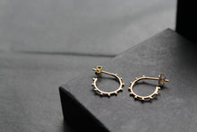 Load image into Gallery viewer, Gold Plated Stud Hoops
