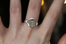 Load image into Gallery viewer, Golden Rutile Quartz Small Oval Ring
